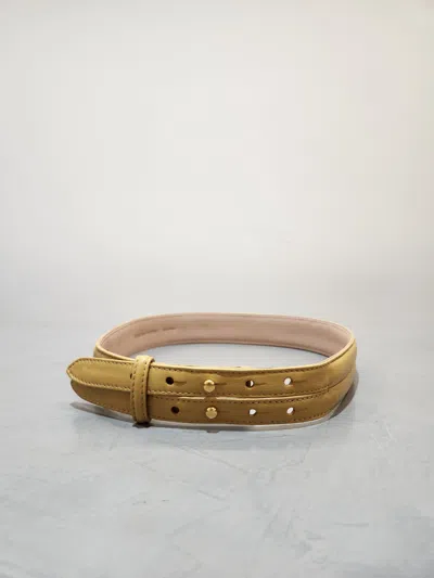 Dries Van Noten Adjustable Waist Belt In Brown