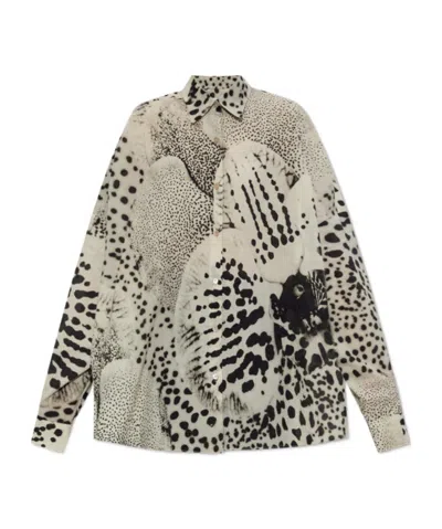 DRIES VAN NOTEN DRIES VAN NOTEN ALL-OVER PATTERNED BUTTON-UP SHIRT