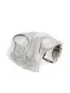 Dries Van Noten Anatomic Bracelet In Silver