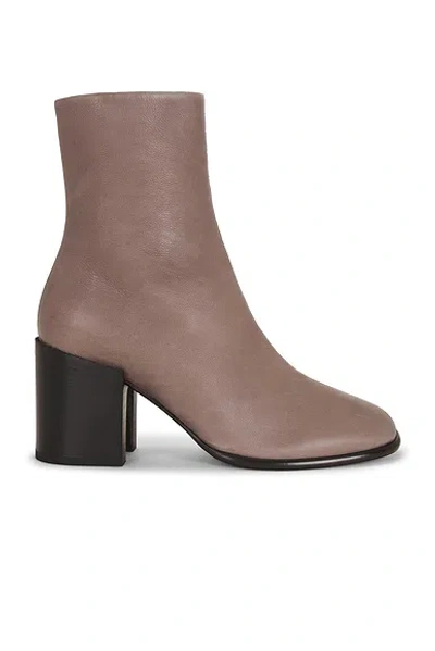 Dries Van Noten Ankle Boot In Brown