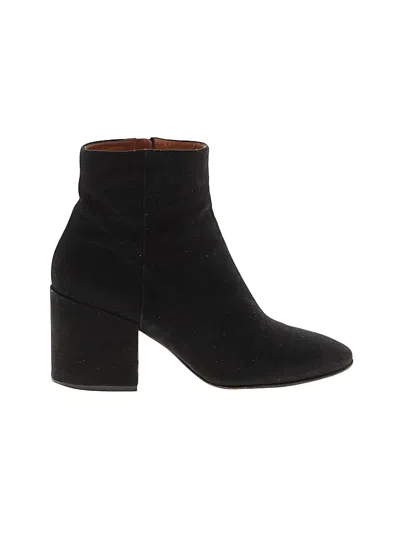 Pre-owned Dries Van Noten Ankle Boots In Black