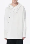 Dries Van Noten Asymmetric Buttoned Shirt In White