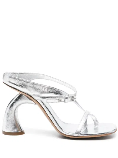 Dries Van Noten Asymmetric Heel Sandal