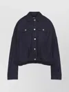 Dries Van Noten Cotton Denim Vesto Jacket