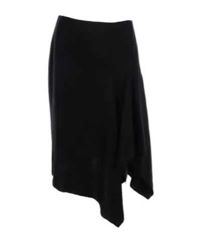 Dries Van Noten Asymmetrical Skirt In Black