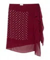 Dries Van Noten Women Midi Pareo Skirt In Red
