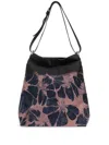 Dries Van Noten Mens Rust Floral-print Cotton Shoulder Bag In Rust