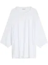 Dries Van Noten Herissa 1600 W. K.ls. T-shirt In White
