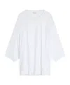 Dries Van Noten Herissa 1600 W. K.ls. T-shirt In White