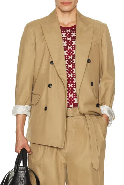 Dries Van Noten Balto Jacket In Brown