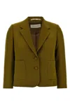 Dries Van Noten 'bamis' Blazer Featuring Buttoned Cuffs