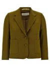 Dries Van Noten 'bamis' Blazer Featuring Buttoned Cuffs