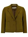 Dries Van Noten 'bamis' Blazer Featuring Buttoned Cuffs