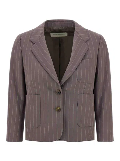 Dries Van Noten Bamis Blazer In Brown