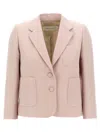 Dries Van Noten Pink Bamis Blazer In Pink