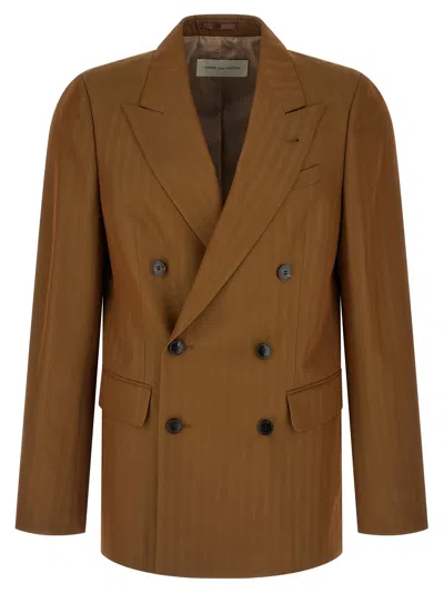 Dries Van Noten Barry Blazer In Brown
