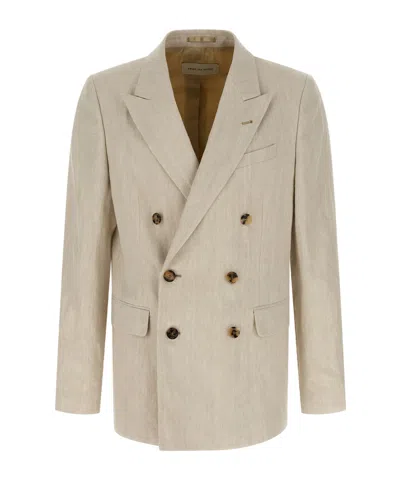 Dries Van Noten Barry Blazer Beige In Neutral