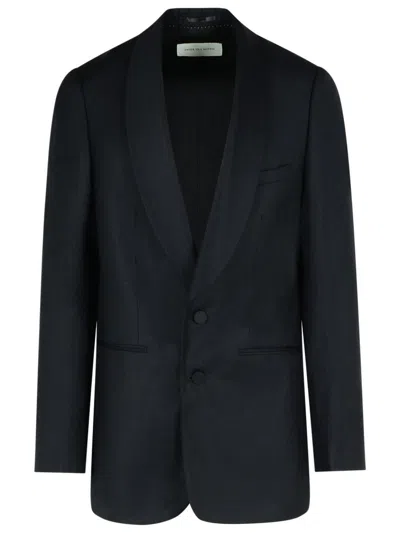 DRIES VAN NOTEN BARTUX' BLACK WOOL BLEND BLAZER