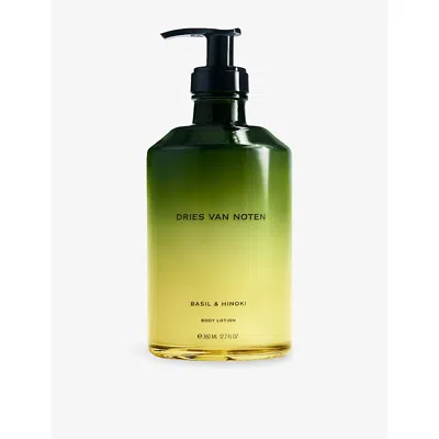 Dries Van Noten Basil & Hinoki Body Lotion 360ml In Transparent