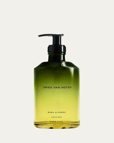 Dries Van Noten Basil & Hinoki Liquid Soap, 12.2 Oz. In Transparent