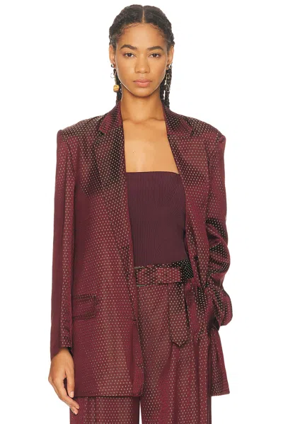 Dries Van Noten Bastis Jacket In Animal Print