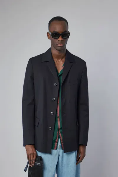Dries Van Noten Bays Jacket In Black