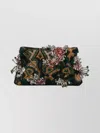 Dries Van Noten Embellished Jacquard Clutch