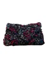 Dries Van Noten Embellished Embroidered Clutch In Multi