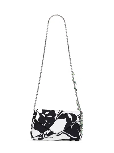 Dries Van Noten Flap Shoulder Bag In Black