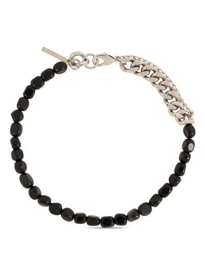 Dries Van Noten Beaded Necklace In 黑色