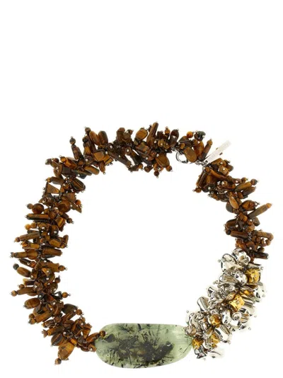 Dries Van Noten Beaded Necklace In Multi