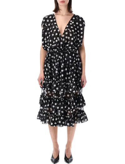 Dries Van Noten Beaded-embellishment Mini Dress In Black