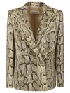 Dries Van Noten 1417 W.w. Jacket In Neutral