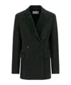 Dries Van Noten Befya Blazer Befya Double-breasted Blazer In Green