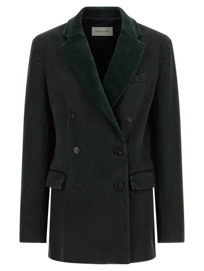 Dries Van Noten Befya Blazer In Green