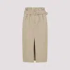 Dries Van Noten Seaches Beige Cotton Skirt In Neutral