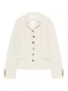 Dries Van Noten Single-breasted Jacket In Brown