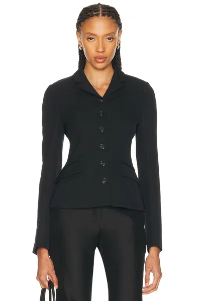 Dries Van Noten Belia Jacket In Black