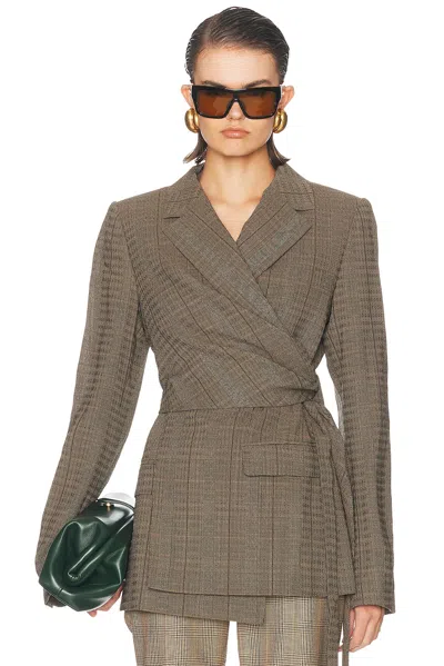 Dries Van Noten Beline Jacket In Brown
