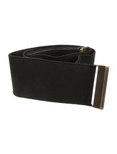 Pre-owned Dries Van Noten Belt In Black