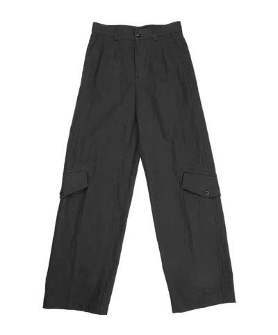 Dries Van Noten Belt-loop Casual Pants In Black