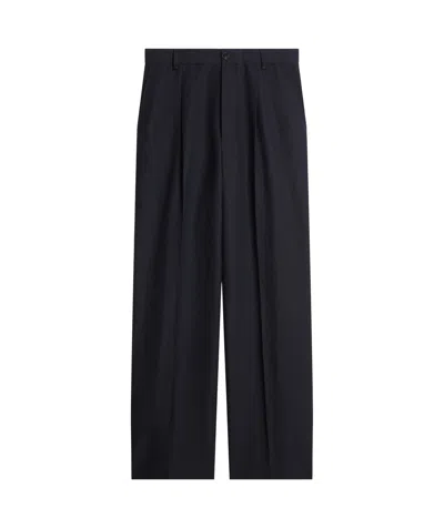 Dries Van Noten Belt-loop Casual Pants In Black