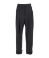 Dries Van Noten Belt Loop Casual Pants In Black