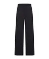 Dries Van Noten Elastic Waist Casual Pants In Black