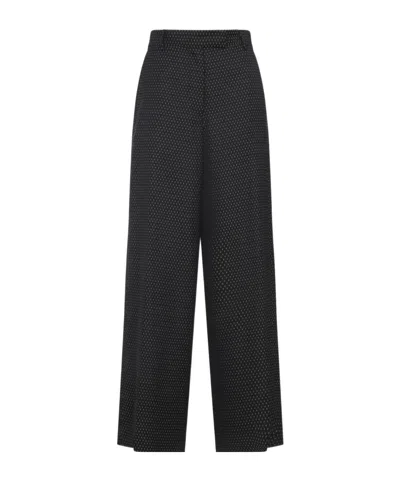 DRIES VAN NOTEN BELT LOOP CASUAL PANTS