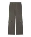 Dries Van Noten Paxford Gd Sv 9121 M.w.pants Gry In Black