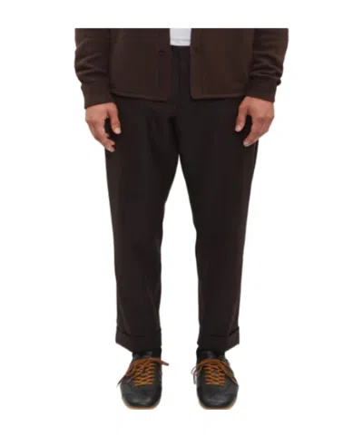 Dries Van Noten Belt-loop Casual Pants In Black