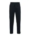 Dries Van Noten Belt-loop Casual Pants In Black