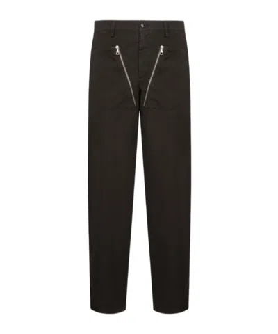 DRIES VAN NOTEN BELT LOOP CASUAL PANTS
