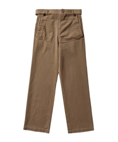DRIES VAN NOTEN DRIES VAN NOTEN BELTED STRAIGHT-LEG TROUSERS